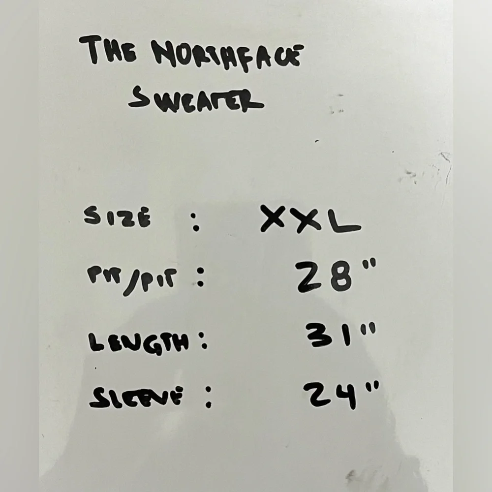 The North Face Gray Quarter Zip Fleece XXL Outdoorsy Winter Gorpcore Sweater‎